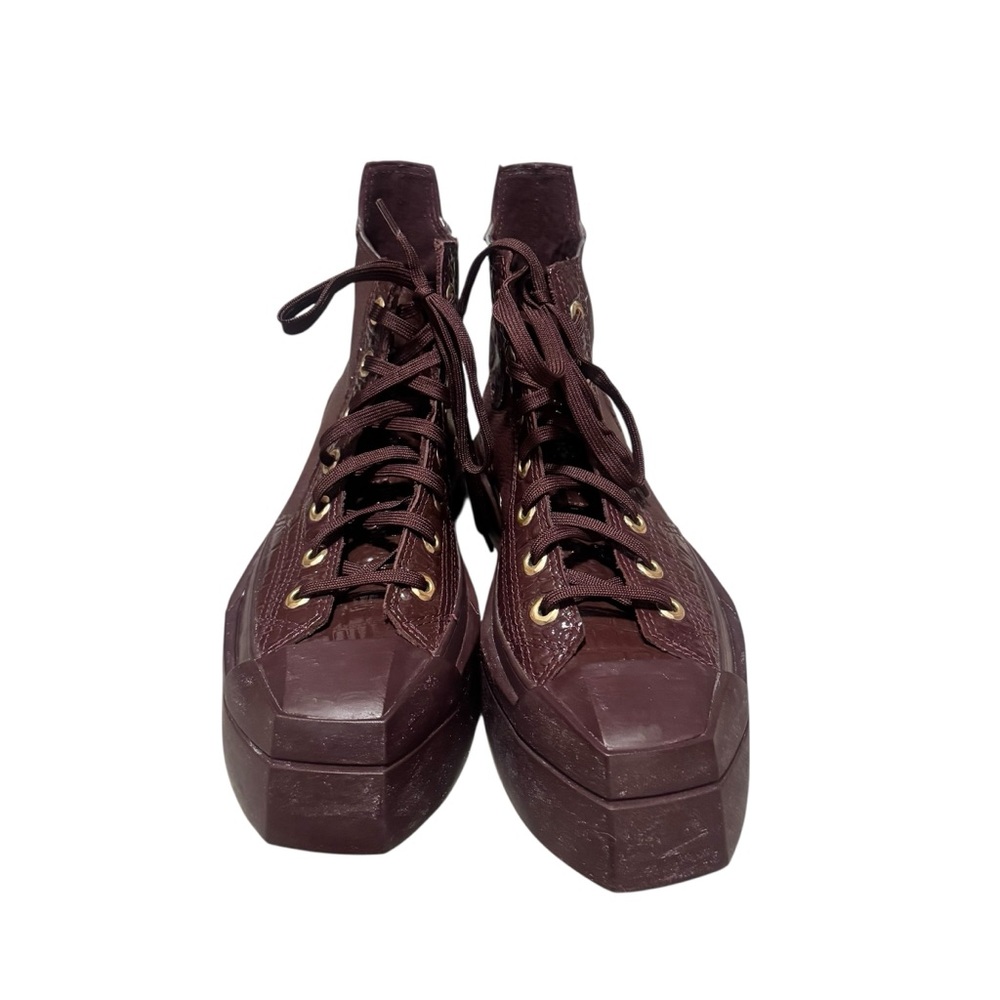 Converse Women's Chuck 70 De Luxe Squared Croc-embossed Leather Limited Size 8.5 - Picture 4 of 8